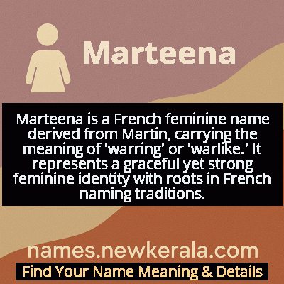 Marteena Name Meaning and Origin