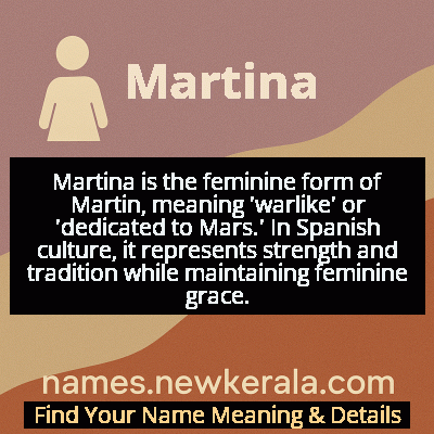 Martina Name Meaning and Origin