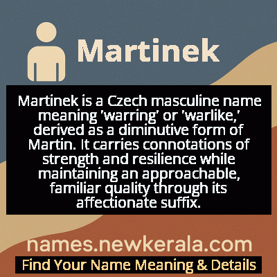Martinek Name Meaning and Origin