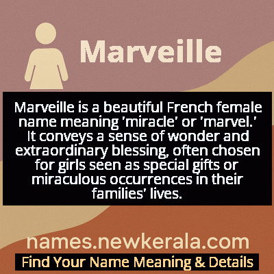 Marveille Name Meaning and Origin