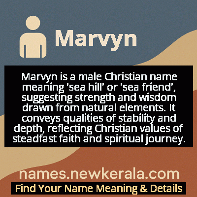 Marvyn Name Meaning and Origin