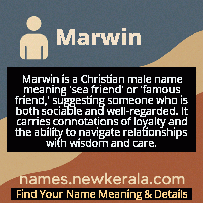 Marwin Name Meaning and Origin