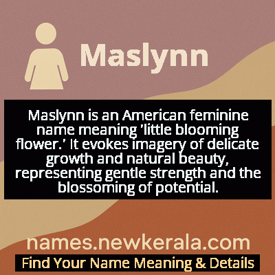 Maslynn Name Meaning and Origin