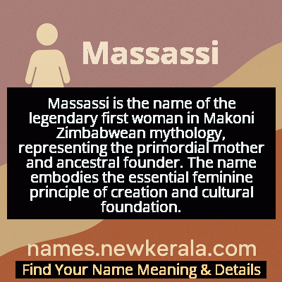 Massassi Name Meaning and Origin