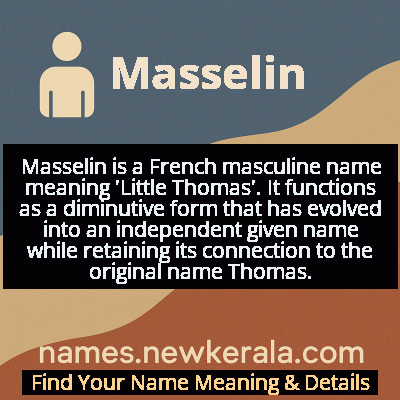 Masselin Name Meaning and Origin