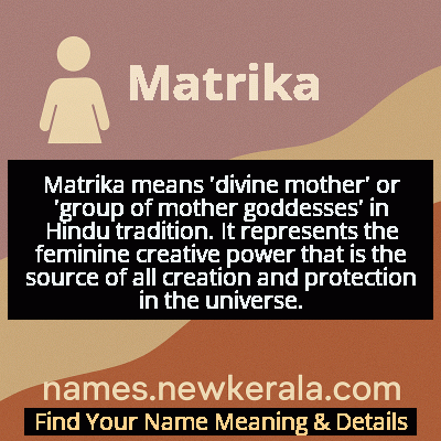 Matrika Name Meaning and Origin