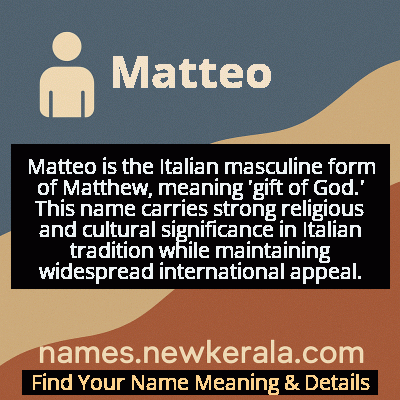 Matteo Name Meaning and Origin
