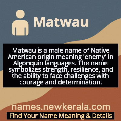 Matwau Name Meaning and Origin