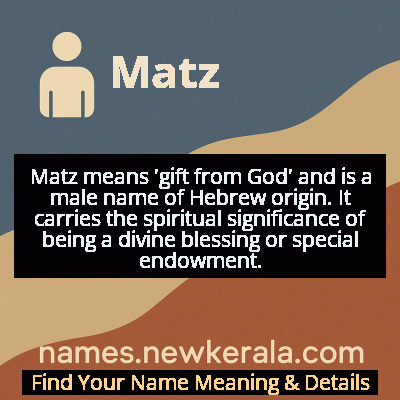 Matz Name Meaning and Origin