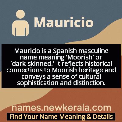 Mauricio Name Meaning and Origin