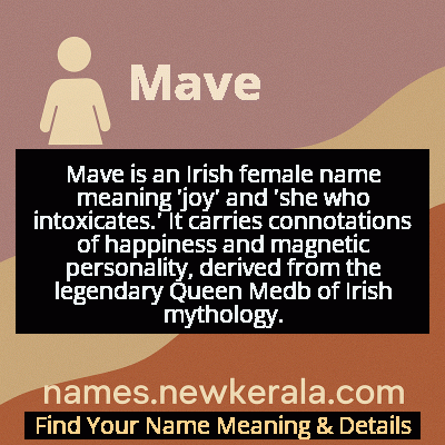 Mave Name Meaning and Origin