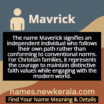 Mavrick Name Meaning and Origin