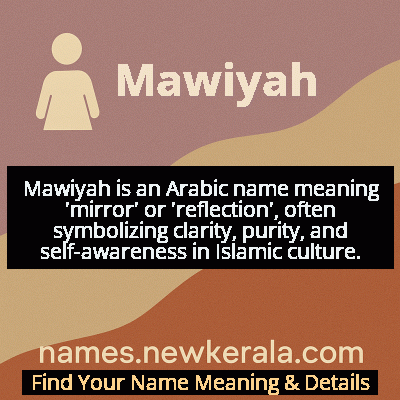 Mawiyah Name Meaning and Origin
