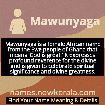 Mawunyaga Name Meaning and Origin