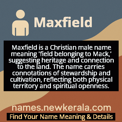 Maxfield Name Meaning and Origin