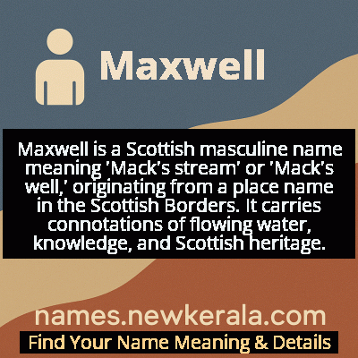 Maxwell Name Meaning and Origin