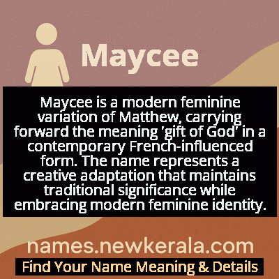 Maycee Name Meaning and Origin