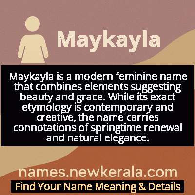 Maykayla Name Meaning and Origin