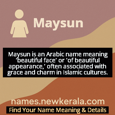 Maysun Name Meaning and Origin