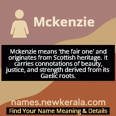 Mckenzie Name Meaning and Origin
