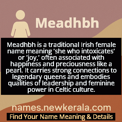Meadhbh Name Meaning and Origin