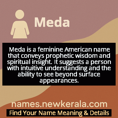 Meda Name Meaning and Origin