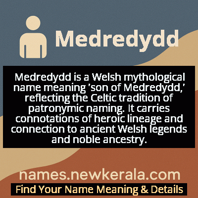 Medredydd Name Meaning and Origin