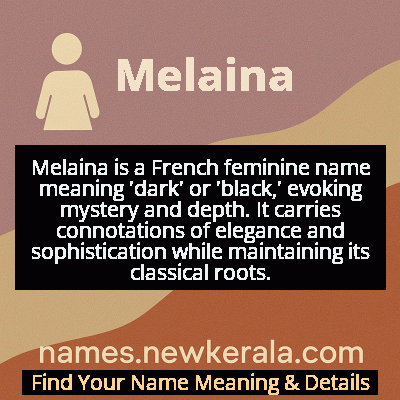 Melaina Name Meaning and Origin