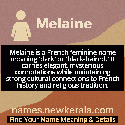 Melaine Name Meaning and Origin