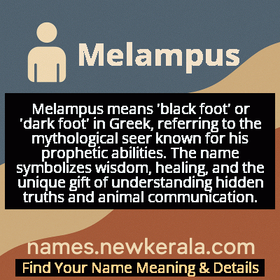 Melampus Name Meaning and Origin