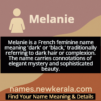 Melanie Name Meaning and Origin