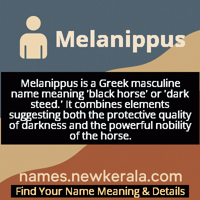 Melanippus Name Meaning and Origin