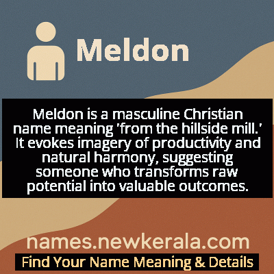 Meldon Name Meaning and Origin