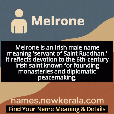 Melrone Name Meaning and Origin