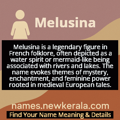 Melusina Name Meaning and Origin