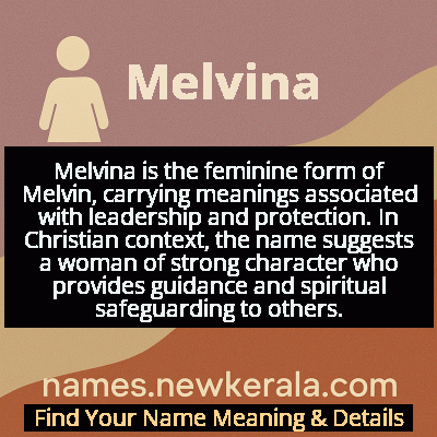 Melvina Name Meaning and Origin