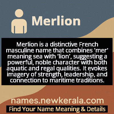 Merlion Name Meaning and Origin