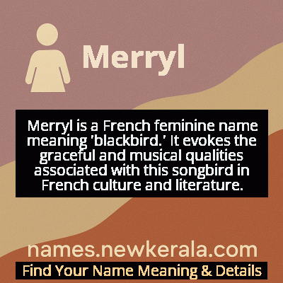 Merryl Name Meaning and Origin