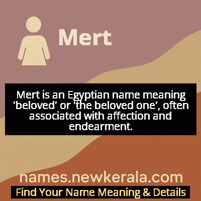Mert Name Meaning and Origin