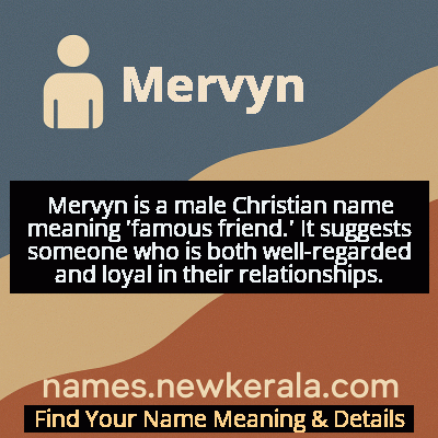 Mervyn Name Meaning and Origin
