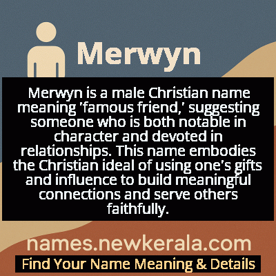 Merwyn Name Meaning and Origin