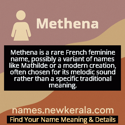 Methena Name Meaning and Origin