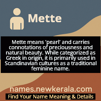 Mette Name Meaning and Origin