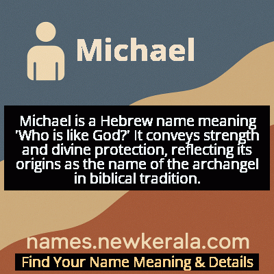 Michael Name Meaning and Origin