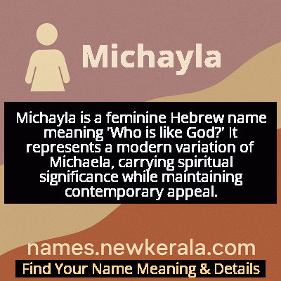 Michayla Name Meaning and Origin