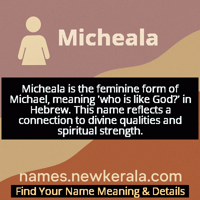 Micheala Name Meaning and Origin