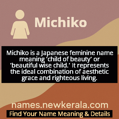Michiko Name Meaning and Origin