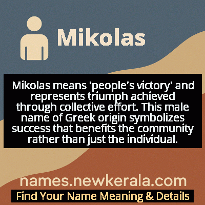 Mikolas Name Meaning and Origin