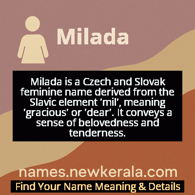 Milada Name Meaning and Origin