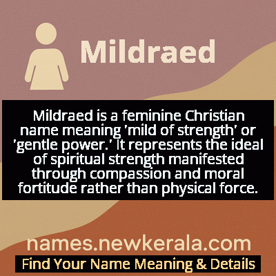 Mildraed Name Meaning and Origin